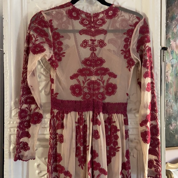 For Love and Lemons Red Temecula Maxi Dress - Picture 11 of 14